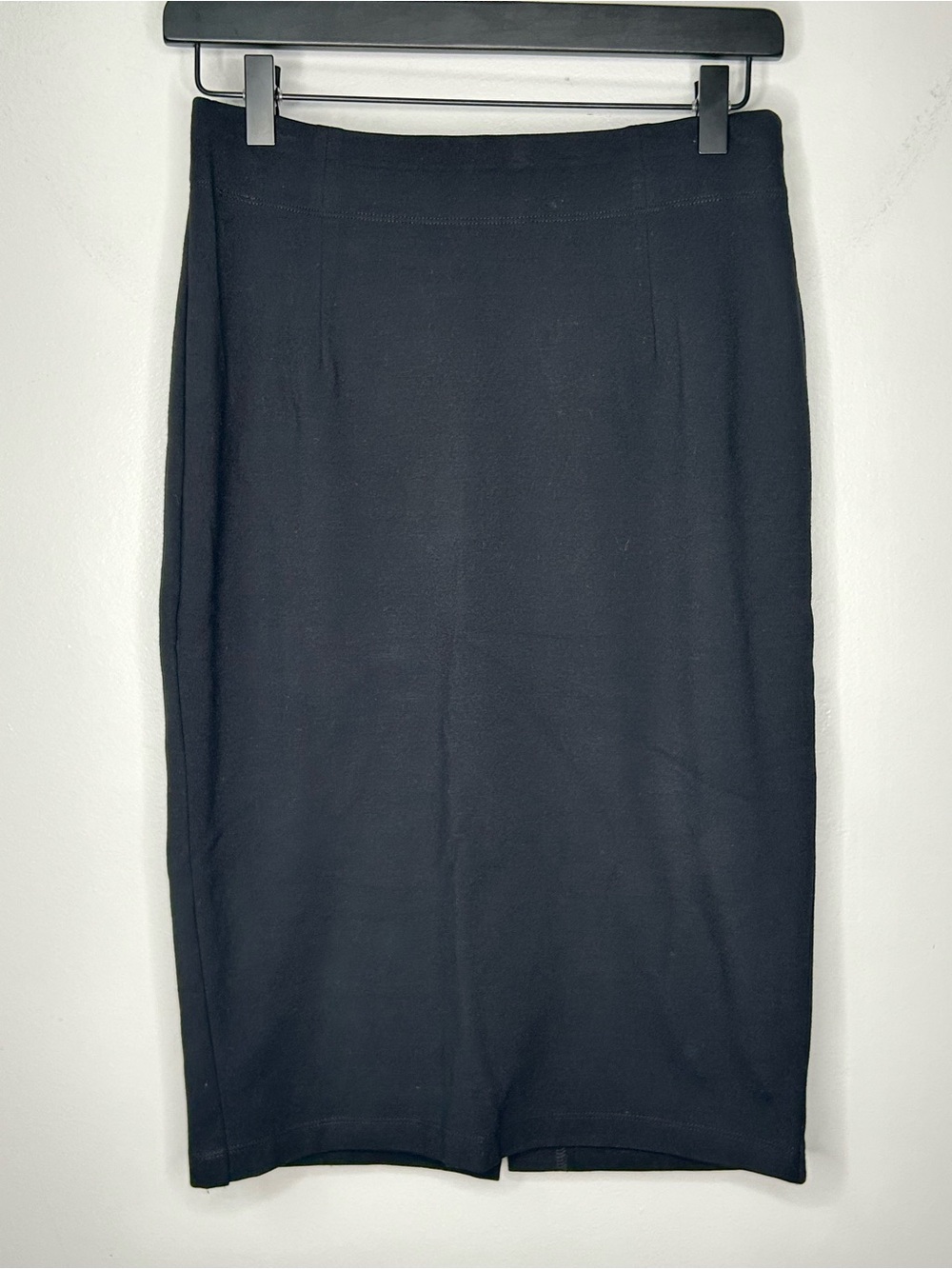 Eileen Fisher Classic Black Pencil Skirt Size S